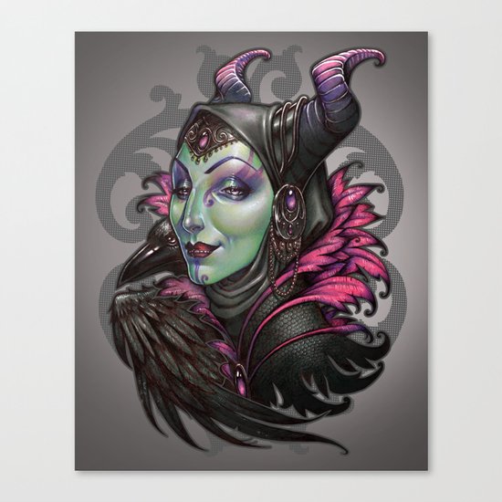 Mistress of Evil Canvas Print
