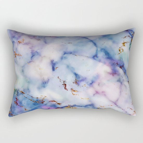 Marble Effect #6 Rectangular Pillow