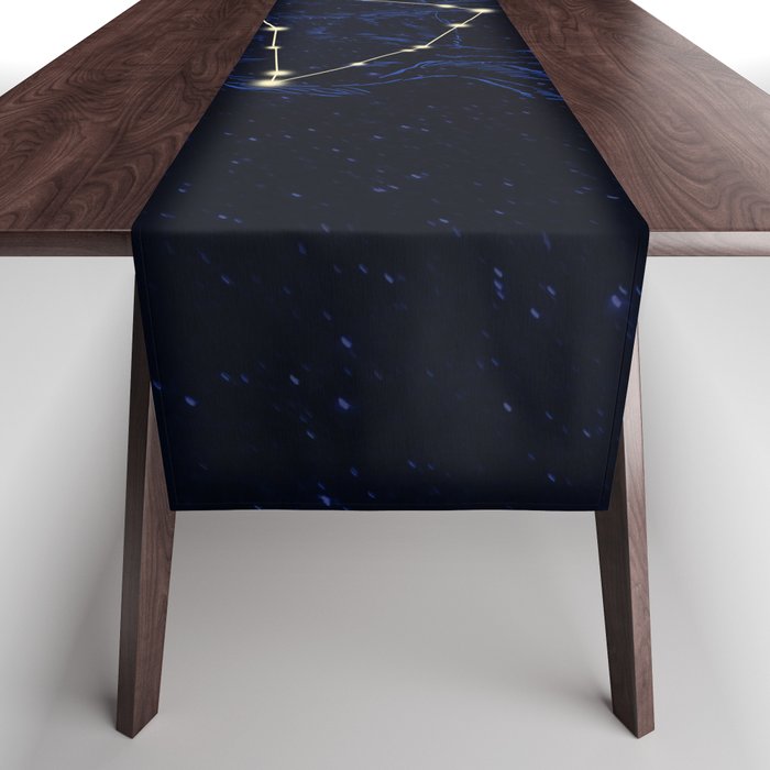 Zodiac constellations — Capricorn Table Runner