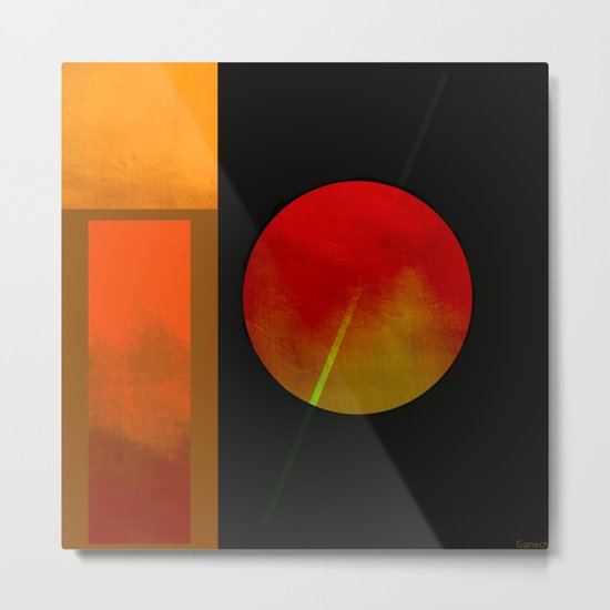 Formes 8 Metal Print