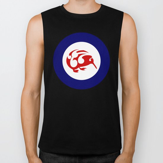 Kiwi Air Force Roundel Biker Tank