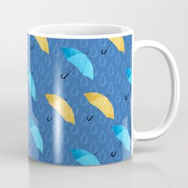Spring Umbrellas fresh pattern Coffee Mug
