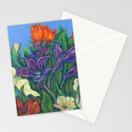 New Years Bouquet  Stationery Cards