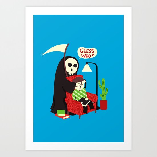 Guess Who Art Print