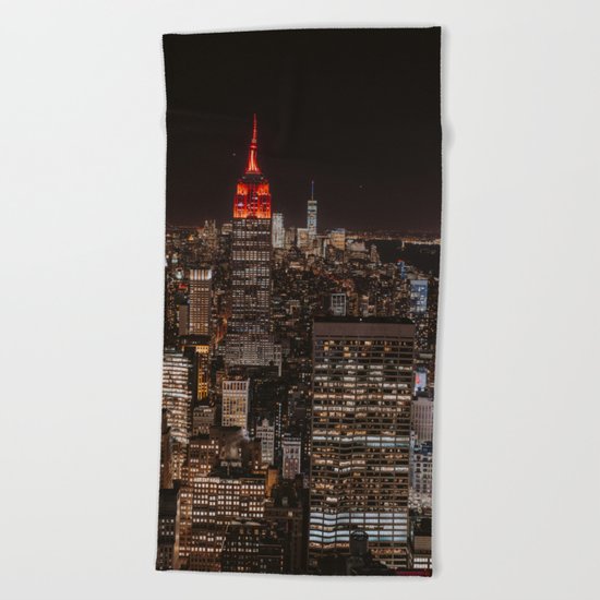 New York NY Beach Towel