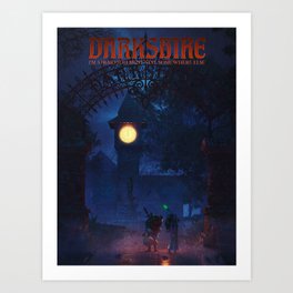 Darkshire (Novel cover) Art Print