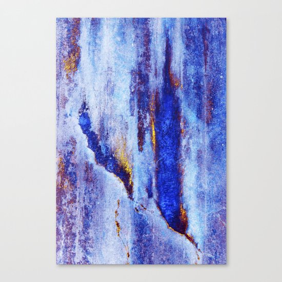 Let Go / Blue Canvas Print