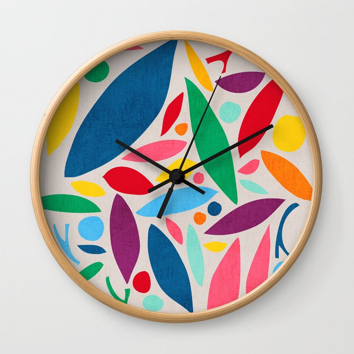 Found Objects Wall Clock