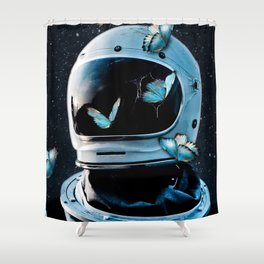 Astronaut Shower Curtain