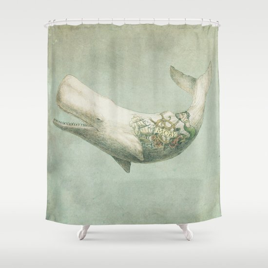 Far and Wide Shower Curtain