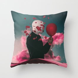 HAUNTED Throw Pillow