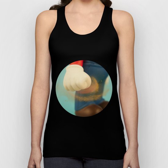 Inner strength in Mario Unisex Tank Top