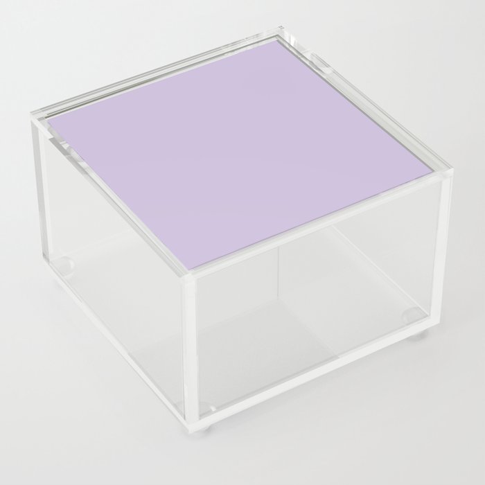 Flowing Silk Purple Acrylic Box