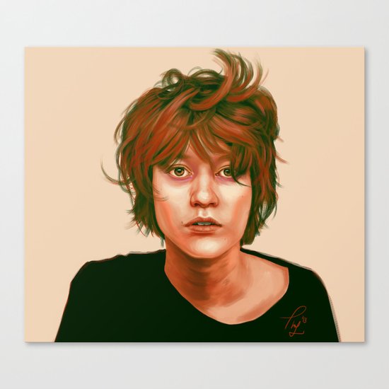 Take a look in the mirror Canvas Print