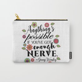 Anything's Possible - Ginny Weasley Carry-All Pouch