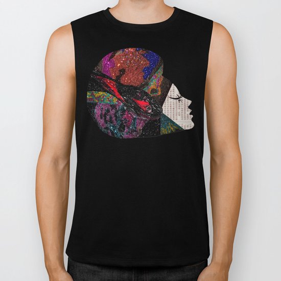 Space Hair Biker Tank