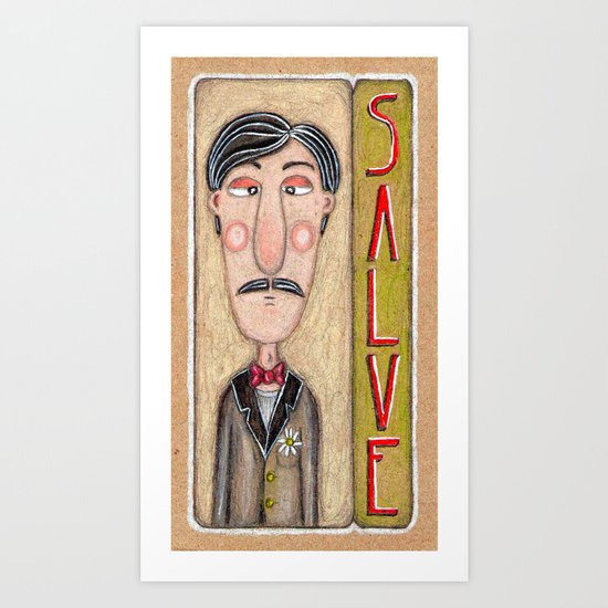 Hello ! Art Print