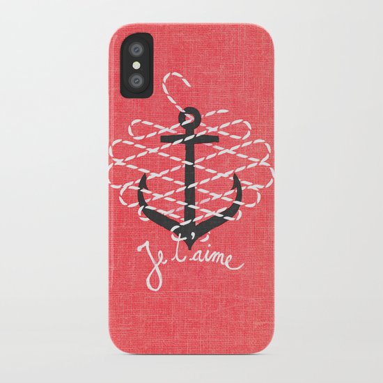 Je t'aime iPhone Case