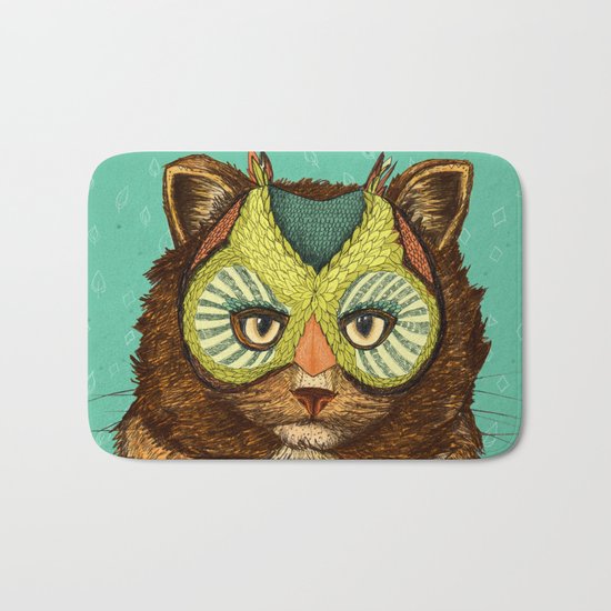 OwlCat Bath Mat
