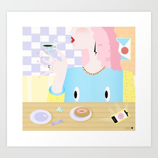 sugar babe Art Print