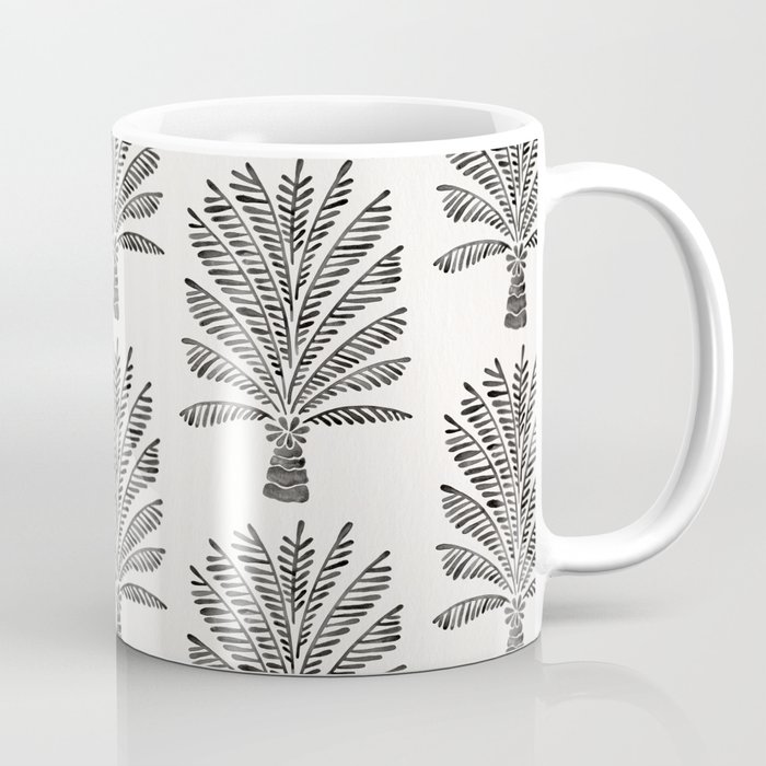 Palm Tree – Black Coffee Mug
