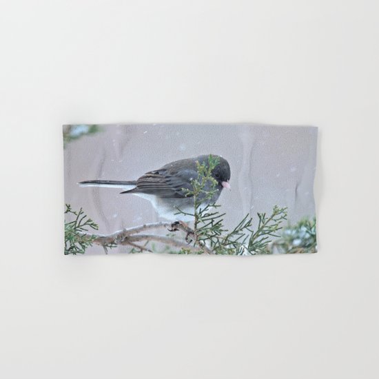 Reverie (Dark-eyed Junco) Hand & Bath Towel