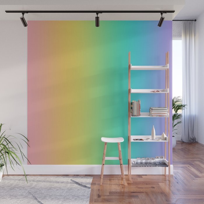 Rainbow Wall Mural