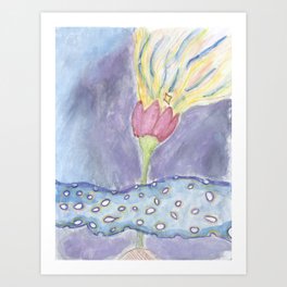 Magic Flower  Art Print