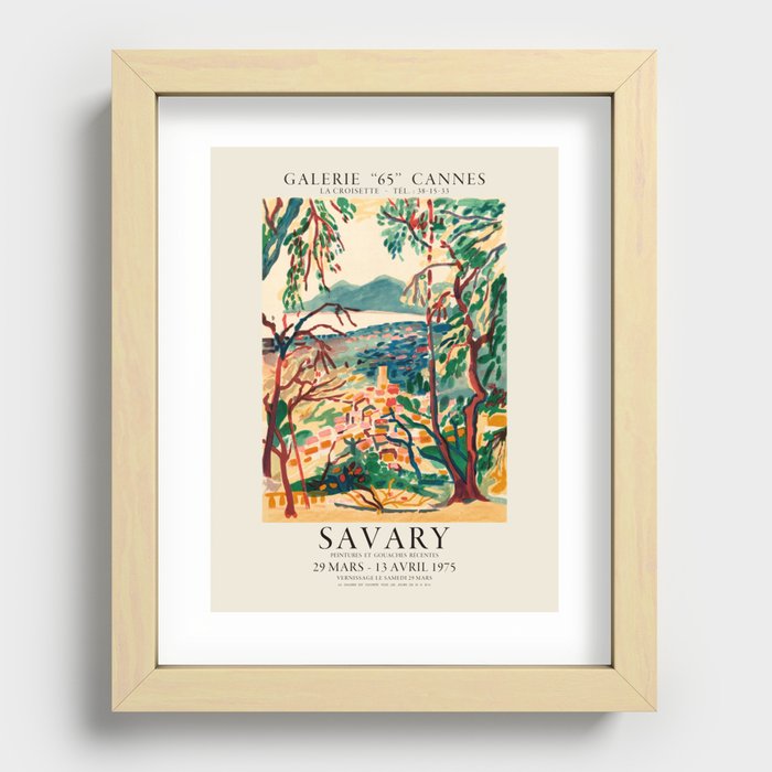 Recessed Framed Print