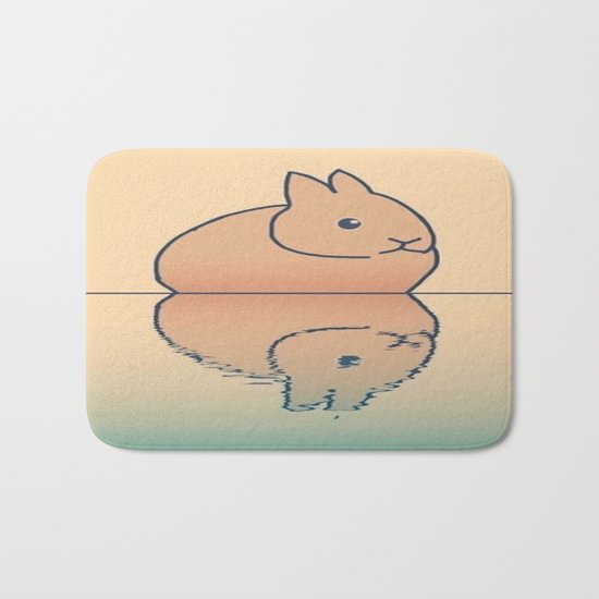 rabbit-45 Bath Mat