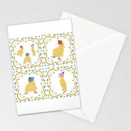 Ducklings Stationery Card