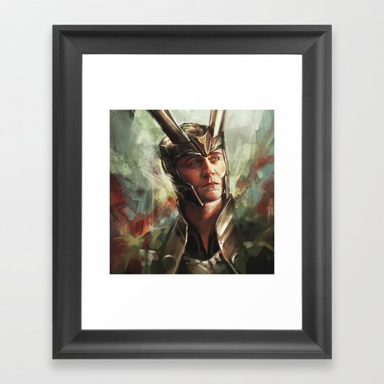 The Prince of Asgard Framed Art Print