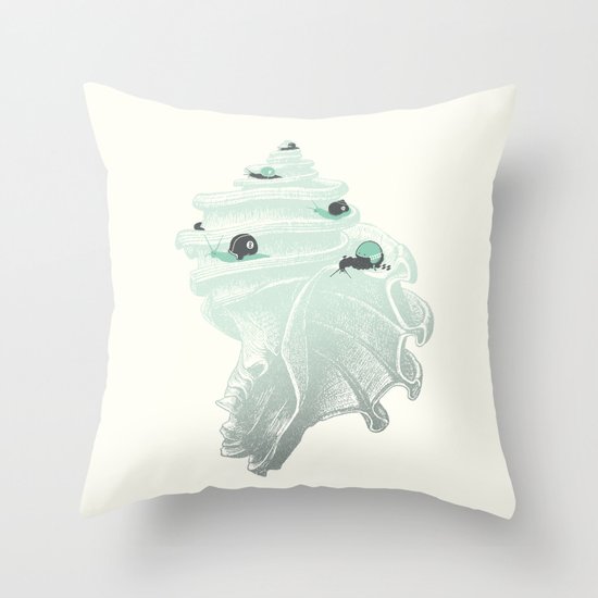 Race for the Prize Throw Pillow