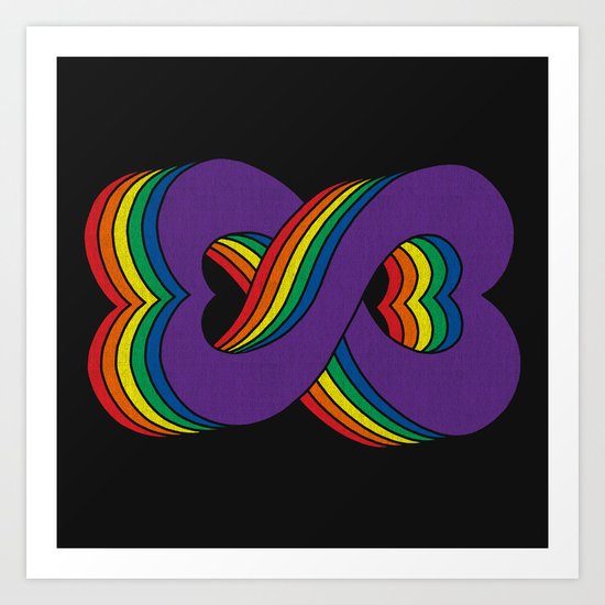 Infinite Love Art Print