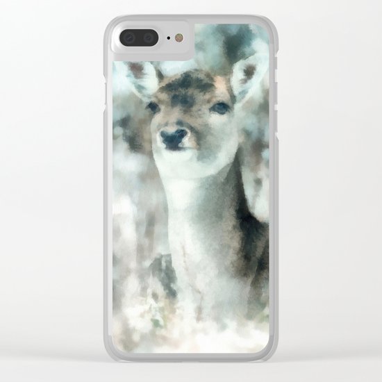 Roe deer Clear iPhone Case