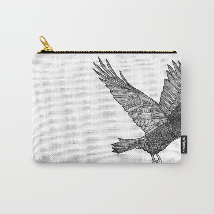 A Raven Carry-All Pouch