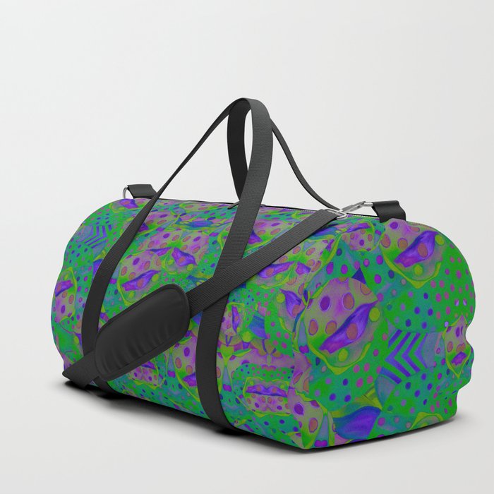 "Be yourself (Pop Fantasy Colorful Pattern)" Duffle Bag