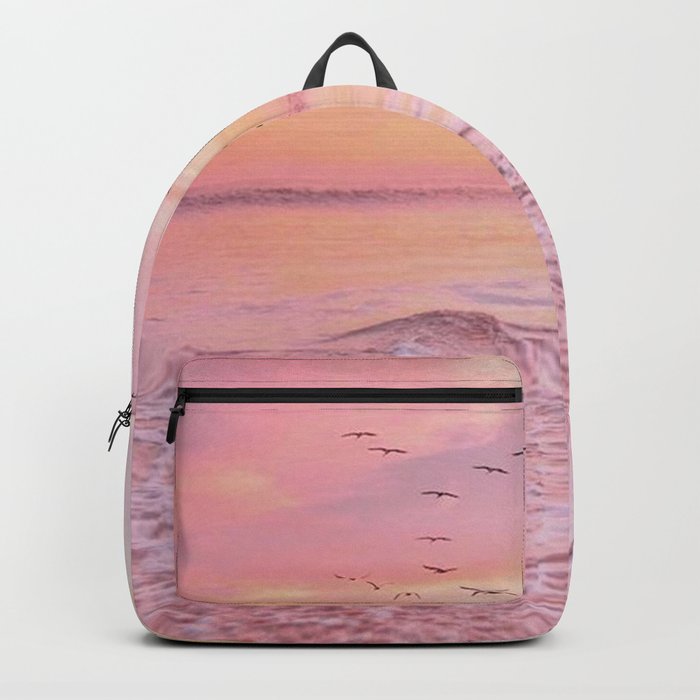 Pink sunset Backpack