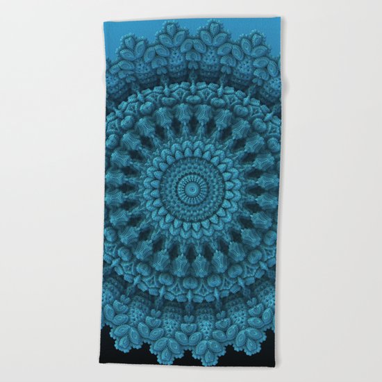 Mandala for the Masses Beach Towel