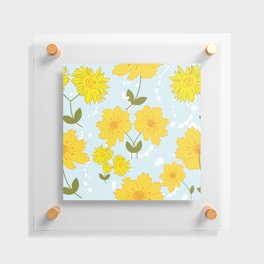 Flowers Floating Acrylic Print