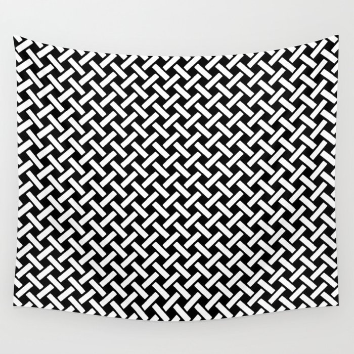 BASKET WEAVE BACKGROUIND. Wall Tapestry