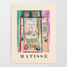 Henri Matisse Open Window Poster