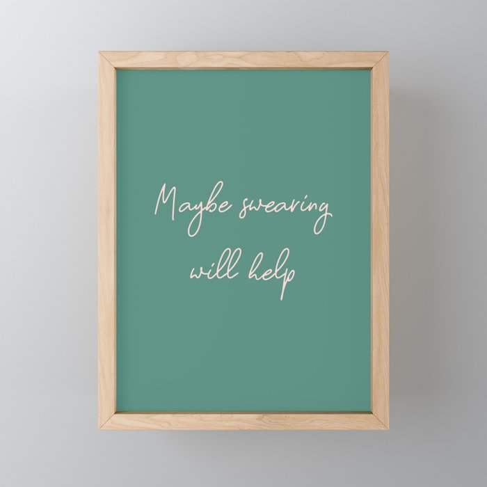 Framed Mini Art Print