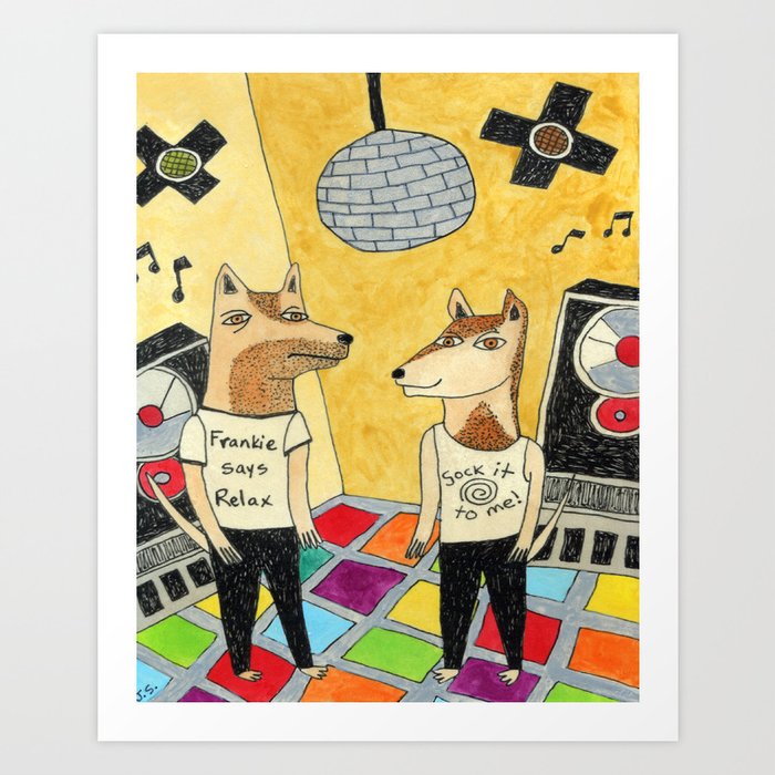 Club Dogs Art Print