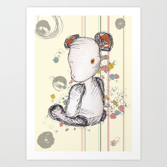Mr Ted Art Print