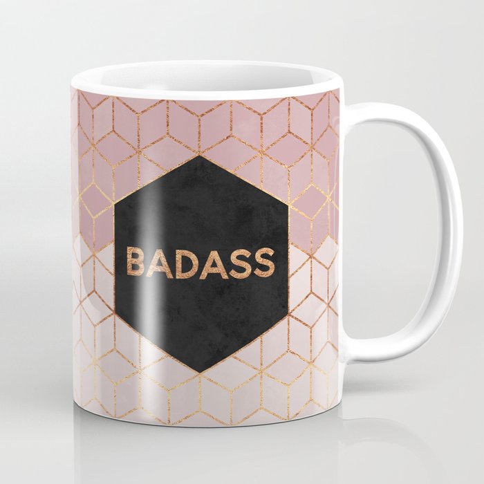 Badass Coffee Mug by Elisabeth Fredriksson Society6