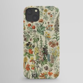 Adolphe Millot Vintage Fleurs Flower 1909 iPhone Case