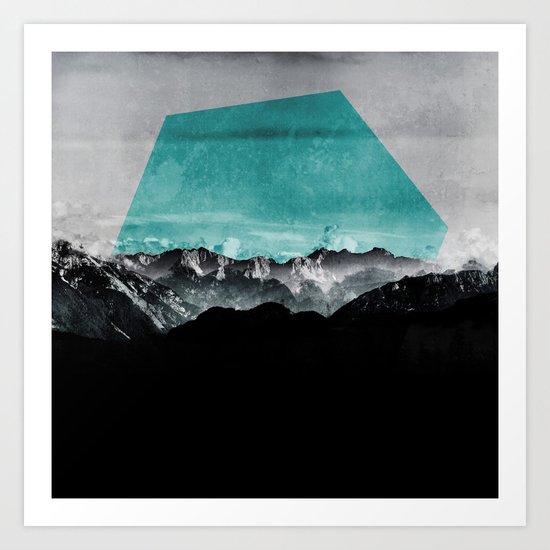 Mountains III Art Print