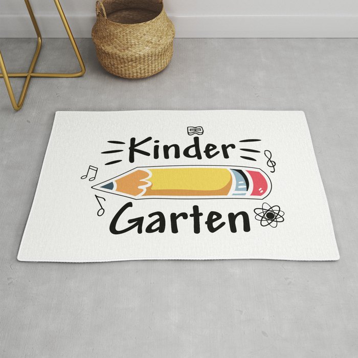 Kindergarten Pencil Rug