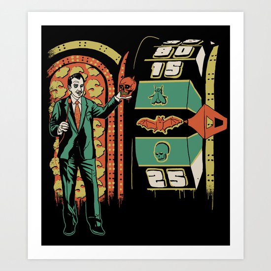 The Price is Fright Art Print